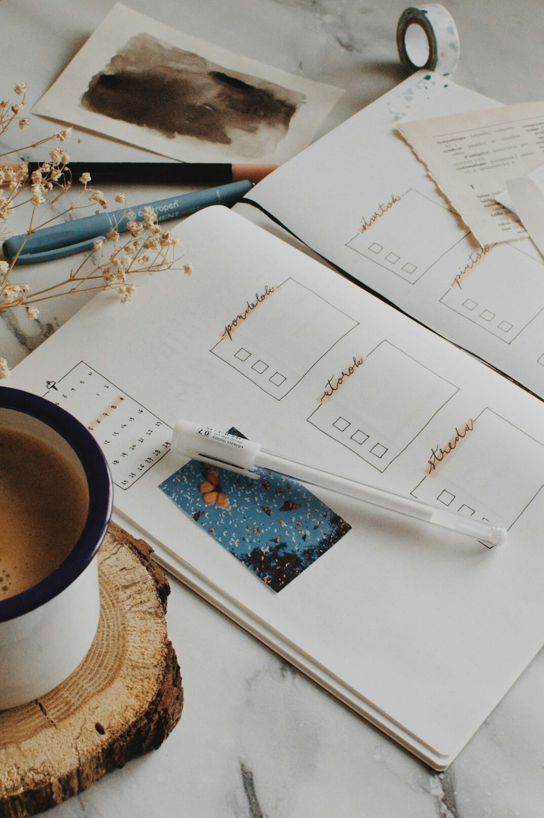 person journaling daily habits